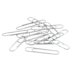 ACCO Paper Clips, Jumbo, Smooth, 100 Clips/Box, 100 Count (Pack of 1), Silver