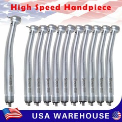 1-10X Dental LED Fiber Optic E-generator High Speed Handpiece Turbine 2/4H st