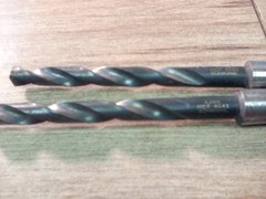 Lot of 2 Guhring 8.000mm Taper shank Drill Bits