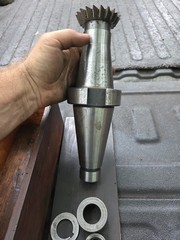 PETERSON NMTB 50 Taper FLUSH Mill ARBOR Sierra Milling Machine Cutter Shank USA