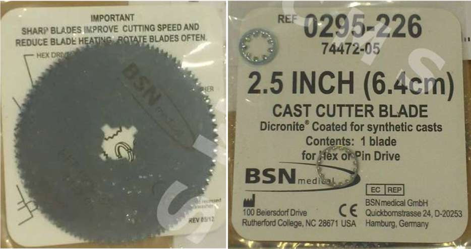 BSN M-PACT 2.5″ Dicronite Coated Cast Cutter Saw Blade Hex Or Pin Drive USA New