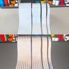 White Reflective Tape 3M 3930 (1″, 2″, 4″, 6″) HIP Air Backed Micro Prismatic