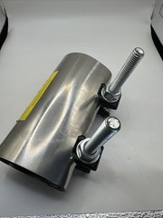 Netco Pipe Repair Clamp Stainless Steel In Service Clamp 2”x 6” Cast Iron Copper