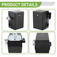 For Ingersoll Rand 23474661-C Pressure Switch Air Compressor SS3 & SS5 95-125PSI