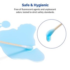 FDA Cotton Tipped Applicators 3″ 6″ Wooden Swabs Medical Disposable Cleaning