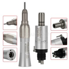 Dental E-Generator LED High Speed+Low Speed kit contra angle Handpiece KIT 4Hole