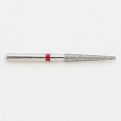 Dental Diamond Bur FG 850/016F Round End Taper Bur Fine Red Grit High Speed