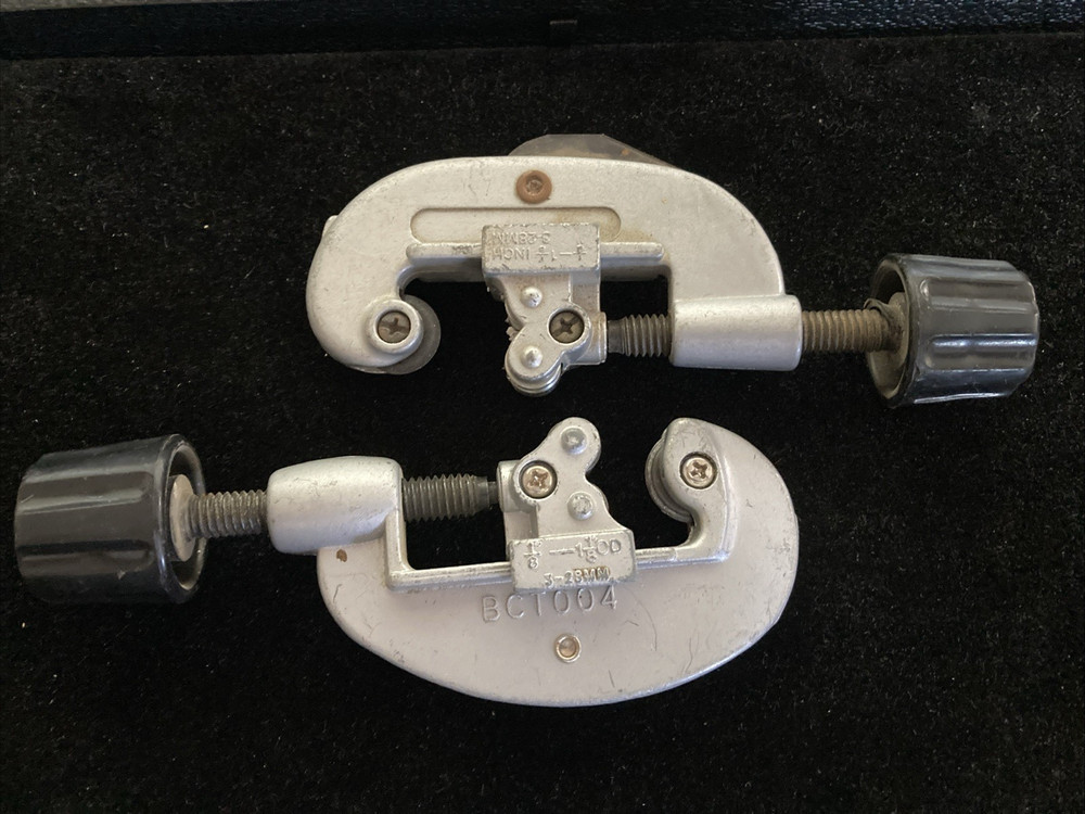Pair of BRASSCRAFT BCT004 Tube Cutter Copper,PVC,Conduit 1/8″to1-1/8″O.D. Lot 2