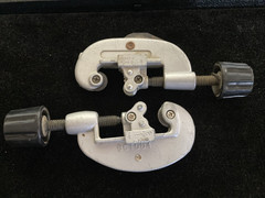 Pair of BRASSCRAFT BCT004 Tube Cutter Copper,PVC,Conduit 1/8″to1-1/8″O.D. Lot 2