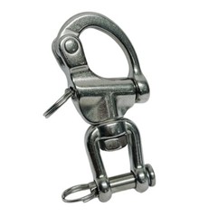 3-1/2″ Jaw Swivel Snap Shackle Marine Stainless Steel Quick Release 4 Pcs