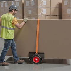 VEVOR Panel Dolly 1000 lbs Load Drywall Mover with 10 in Rubber Wheels