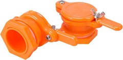 2PCS Food-Grade Nylon Honey Gate Valve for 5 Gallon Buckets – Leak-Proof Yellow