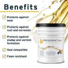 Presidential Type F Transmission Fluid – Friction Modified Automatic Transmis…