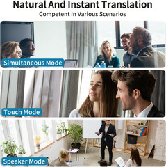 Language Translator Earbuds with Real Time Two Way Translation in 150 Languages