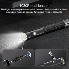 TESLONG TD450S 4.5 Inch Screen 210 Degree Bendable Industrial Endoscope 1.55m L