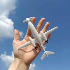 1:100 P.180 Avanti EVO Aircraft ABS Model