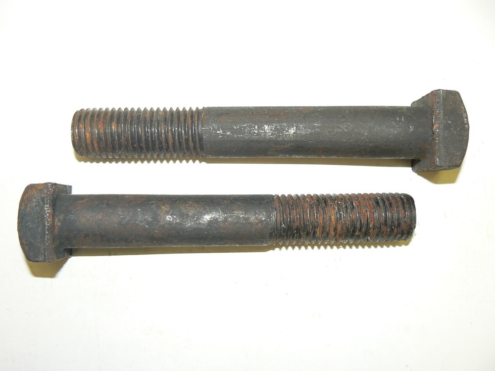7/8″-9 x 6″ Square Head Machine Bolts – Plain Steel Finish – Lot of 5 Pcs.