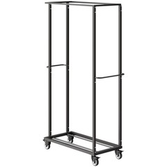 Folding Chair Rack Cart for 60 Chairs of 500LBS Casters/Locking Wheels