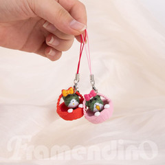 , 50 Pack Colorful Lobster Clasp Cords Cord Strap Charm for Cellphone