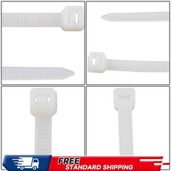 1200pcs 12 Inch Zip Ties 50lb Tensile Self-Locking Nylon Cable Ties Wide 0.18″