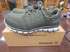 Reebok Sublite Cushion Work RB051 Women’s 7.5 W Composite Toe Safety Shoe ESD