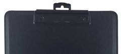 Clipboard Faux Leather Single Black