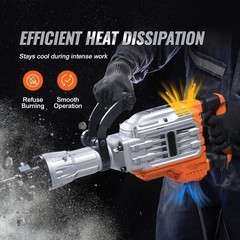 VEVOR Demolition Jack Hammer Concrete Breaker 1400/2200/3500 W Electric Hammer