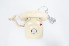 Itt RFC-SLT Ivory Dial Defense Telephone