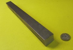 Square 4140/4142 Alloy Steel Annealed Bars, 1.0″ x 1.0″ Wide x 12″ Length