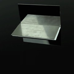 201 Stainless 8K Steel Mirror Polished Plate Sheet Thickness 1mm/1.5mm/2mm/3mm