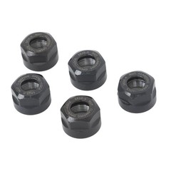 ER16 Collet Nut 5 Pack Set A Type Clamping Nut for CNC Milling Chuck Holder