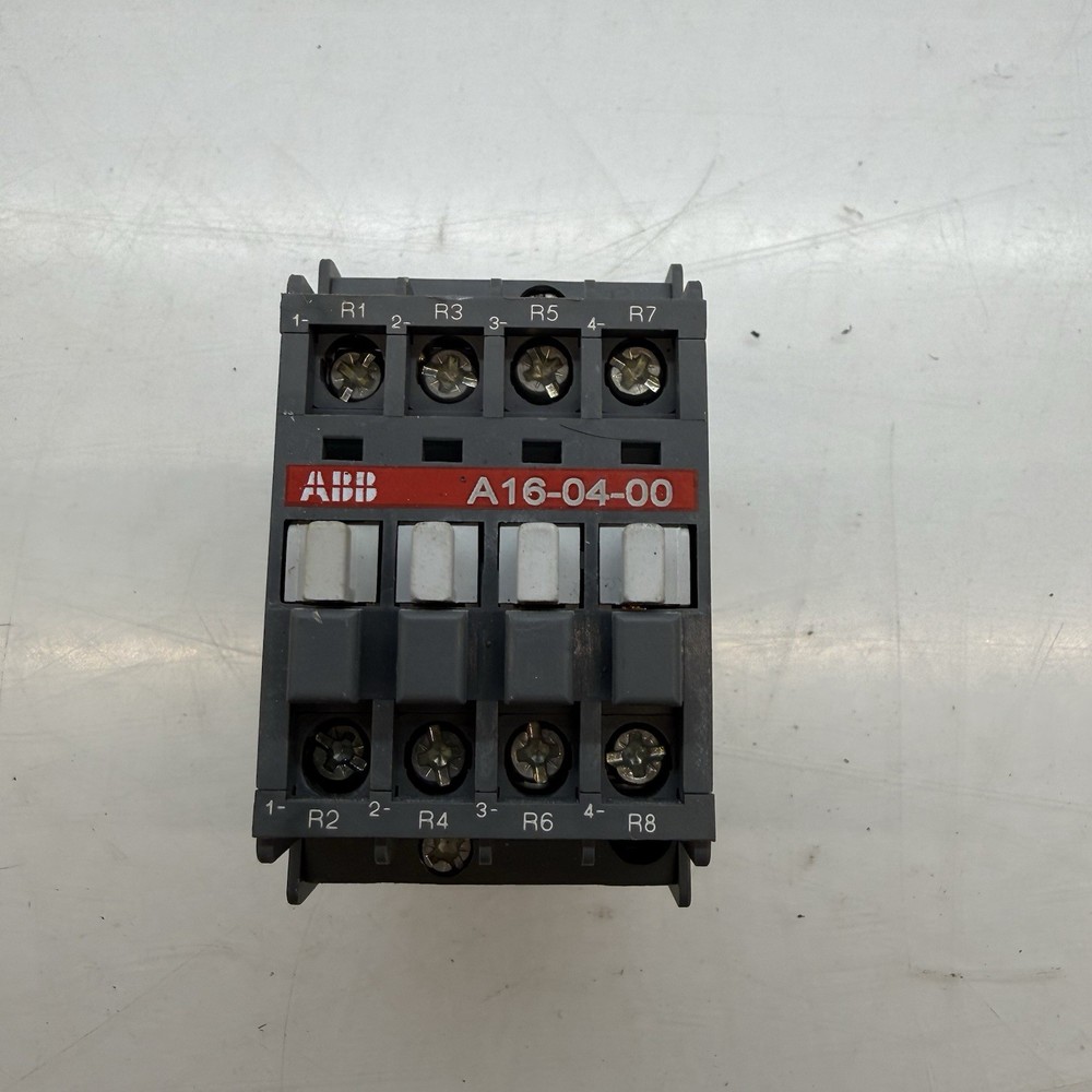 ABB A16-04-00 R84 30A Contactor 110-120V 60Hz 1SBL171101R8400