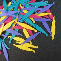 100Pcs Dental Orthodontic Elastic Placer For Braces–Elastic Rubber Band Placers