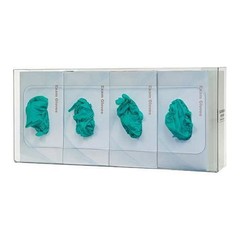 Bowman Dispensers Gp-061 Glove Dispenser, Petg, Holds (4) Boxes , Clear , 10
