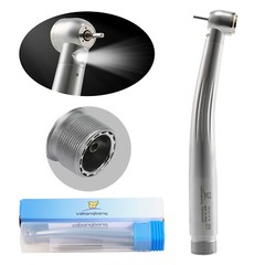 10 Turbina Dental LED Fiber Optic Handpiece E-generator Internal 3 spray 2 holes