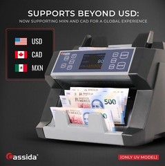 Cassida 6600 UV/MG Bill Counter