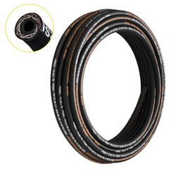 VEVOR 1/2″ SAE Hydraulic Hose – 100ft Coiled, R2 Steel Wire, 4000 PSI WP