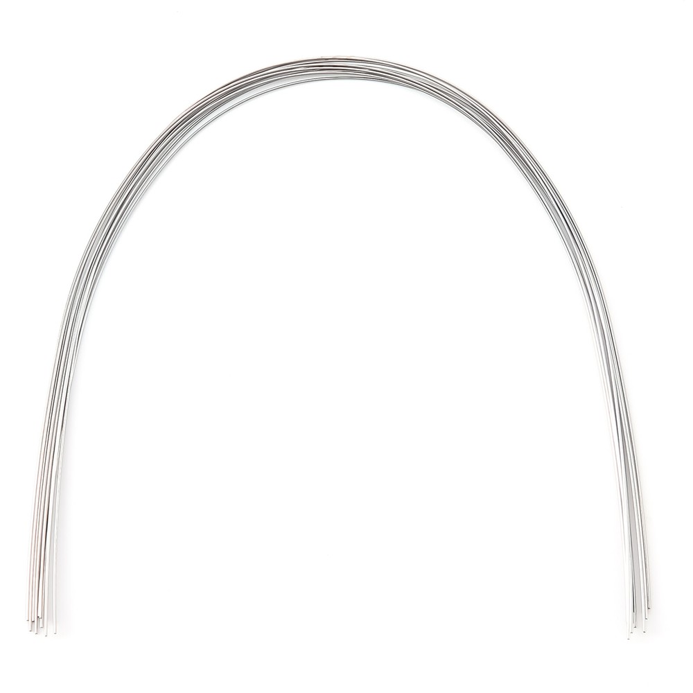 100/10Pks Ortho NiTi Archwire Thermal Activated Natural Form Round/Rectangular