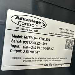 Advantage Controls MegaTron MT Touch Screen Cooling Tower Controller 10 Pigtails