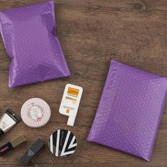 ProLine 500 #0 Extra Wide CD DVD Purple Poly Bubble Mailers Envelopes 6.5×10