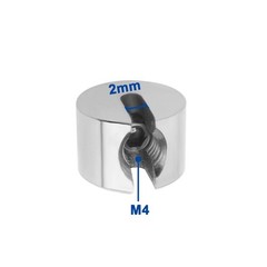 4 PCS Wire Rope Fixing Clip M4x2mm, Stainless Steel Stop Clamp Non Slip Grip