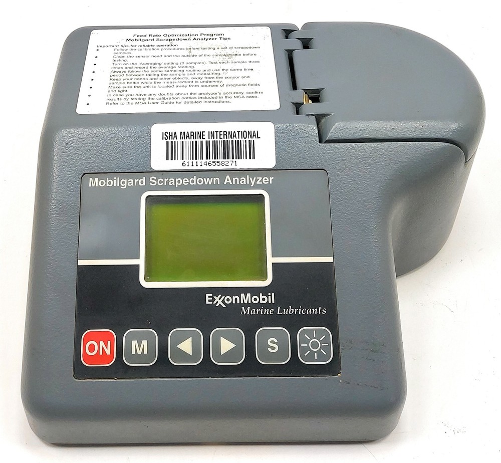 Exxon Mobil AS-K14483EM Scrapedown Analyzer 8271