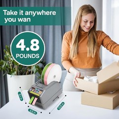 Ribbon Cutting Machine, Advanced Automatic Electric Tape Dispenser, 999mm Max Cu