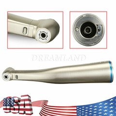 Dental 1:1 Fiber Optic LED Contra Angle Slow Low Speed Handpiece Fit NSK KAV