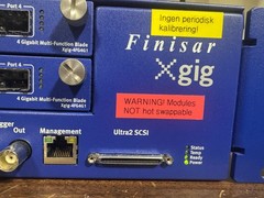Finisar Xgig-C022 Protocol Analyzer w/ Xgig-4FG4G1 Blades Tested for power only