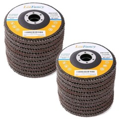 20 Packs 4.5″ 4-1/2 Flap Disc 40 Grit Angle Grinder Sanding Grinding Wheels Set