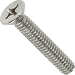 4-40 Flat Head Machine Screws Phillips Stainless Steel All Lengths In Listing