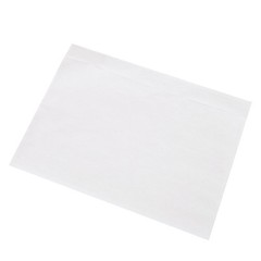100x 7.5 x 5.5 Clear Packing List Pouches Shipping Label Envelopes Self Adhesive