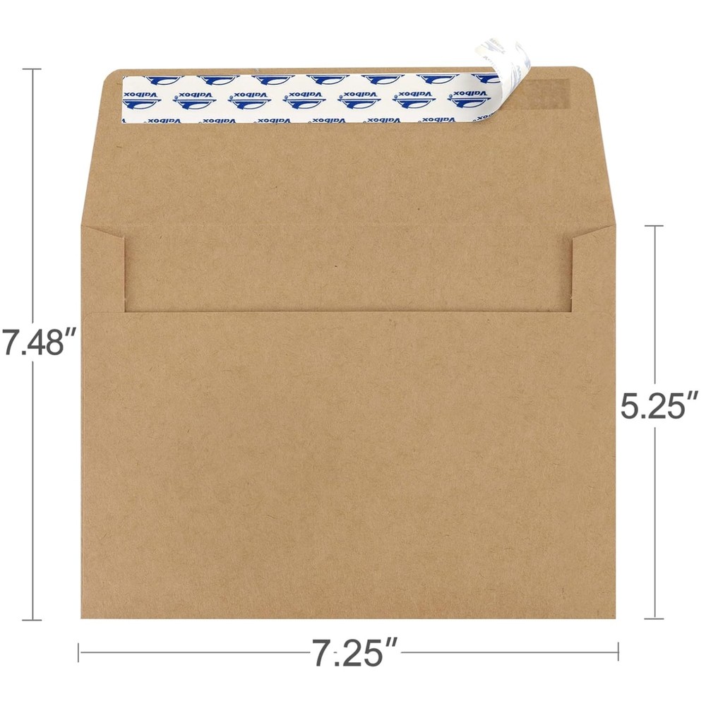 5×7 A7 Envelopes for Weddings and Baby Shower – 100 Pack