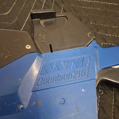 SATO Dennison 216 Price Marking Tool Pricing Labeling Gun Blue/Black